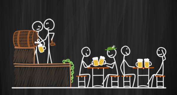 Stammtisch in Baden-Württemberg